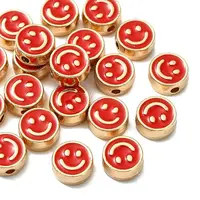 20Pcs Alloy Enamel Beads