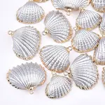 Spray Paint & Electroplate Sea Shell Pendants