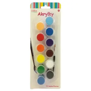 Akrylky 12 barev