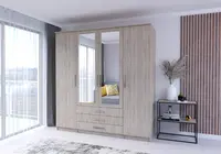 Šatní skříň Szantal 4D Barva korpusu: Dub - sonoma, Rozměry: 200 cm