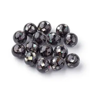 Natural Black Lip Shell Beads