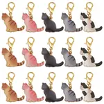 25Pcs 5 Styles Alloy Enamel Pendants Decoration