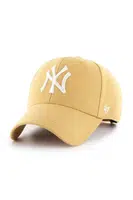 Čepice 47brand MLB New York Yankees béžová barva, s aplikací