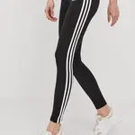 Legíny adidas GL0723 dámské, černá barva, hladké