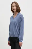 Svetr z vlněné směsi Pepe Jeans ISELA POLO