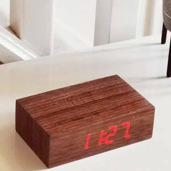 Stolní hodiny Gingko Design Flip Click Clock