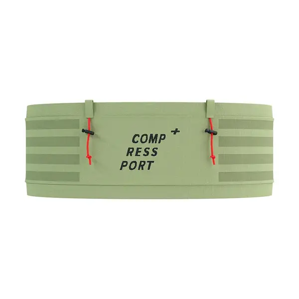 Běžecký pás Compressport Free Belt Pro zelená barva, CU00011B