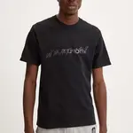 Bavlněné tričko The Kooples černá barva, s potiskem, HTSC27010K