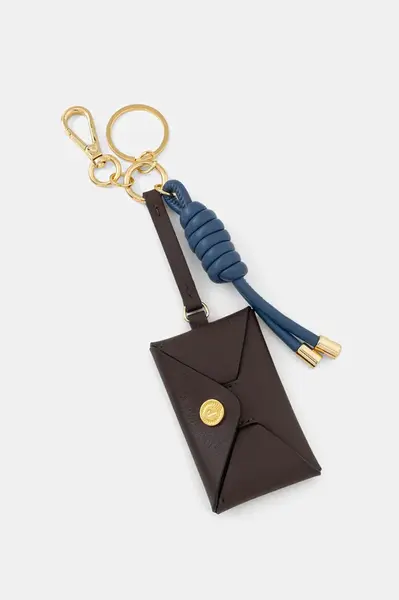 Kožená klíčenka Pollini