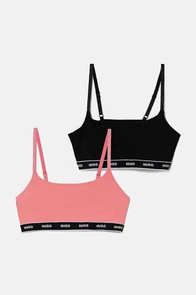 Podprsenka HUGO TWIN BRALETTE STRIPE 2-pack