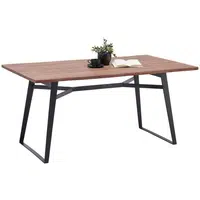 Livetastic JÍDELNÍ STŮL, akácie, černá, barvy akácie, 160/90/77 cm