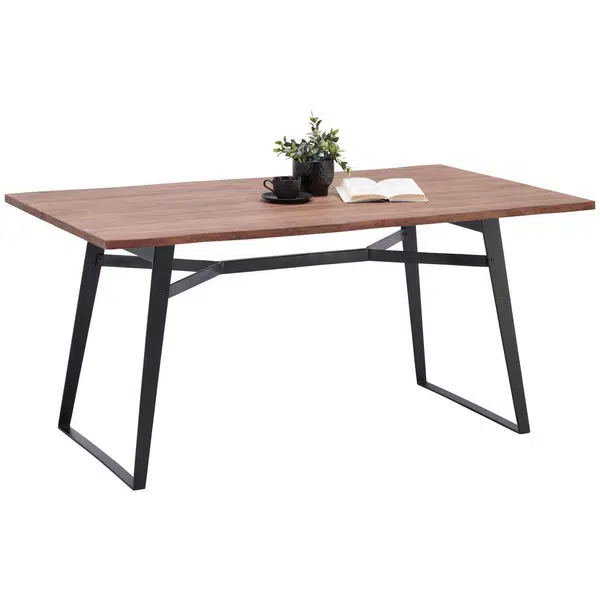 Livetastic JÍDELNÍ STŮL, akácie, černá, barvy akácie, 160/90/77 cm