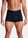 Súprava troch pánskych boxeriek v čiernej, tmavo modrej a šedej farbe Under Armour UA Performance Cotton 3in