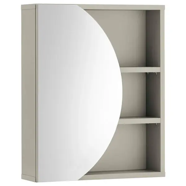 home24 ZRCADLOVÁ SKŘÍŇKA, kašmírová, 45/56/15 cm