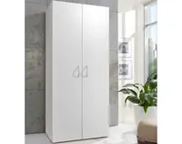 Policová skriňa Multiraum, 70 cm, biela%