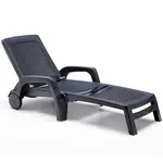 Zahradní lehátko Miami Graphite