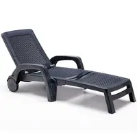 Zahradní lehátko Miami Graphite