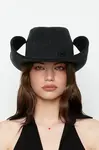 RUSLAN BAGINSKIY  Džínsový klobúk   Denim Cowboy Hat