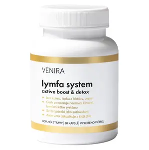 VENIRA Lymfa system active boost & detox 80 kapslí