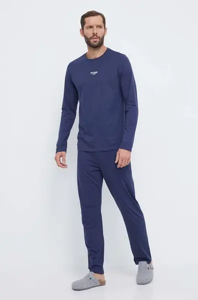 Bavlněné pyžamo Guess DERRICK