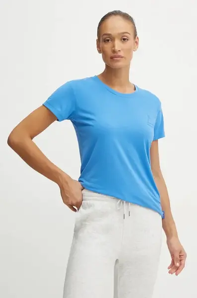 Tričko Helly Hansen SKOG modrá barva, 63083