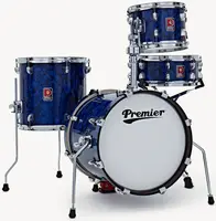 Premier Artist Heritage 16" 4pc Shell Pack Blue Pearl