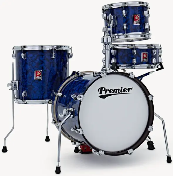 Premier Artist Heritage 16" 4pc Shell Pack Blue Pearl