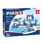 Kompatibilní stavebnice BLOXO policejní stanice 370 ks
