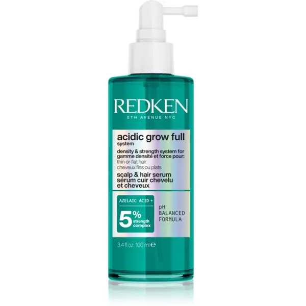 Redken Acidic Grow Full System Scalp and hair serum hydratační sérum pro jemné a zplihlé vlasy 100 ml