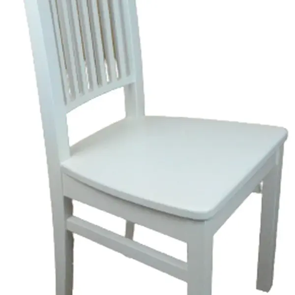 MI-KO Jídelní židle Samba P masiv BÍLÁ