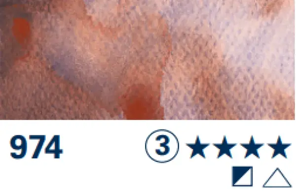 SG akvarelová barva Horadam 15ml – 974 galaxy brown