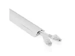 Organizér na kabely NEDIS CMDT4516WT500 16mm