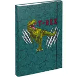 BAAGL T-REX Dosky na školské zošity A4, tmavo zelená, veľkosť