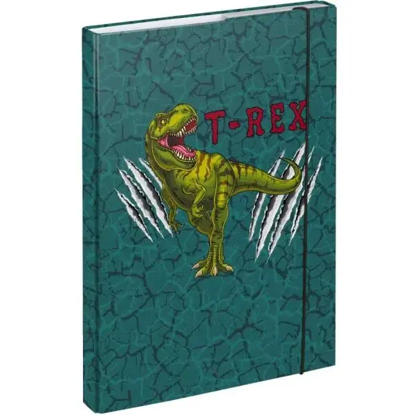 BAAGL T-REX Dosky na školské zošity A4, tmavo zelená, veľkosť