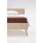 Fleuresse ELASTICKÉ PROSTĚRADLO, žerzej, měděné barvy, 180/200 cm