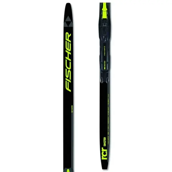 Fischer RCR SKATE JR SET + BDG TOUR STEP IN JR IFP Juniorské běžecké lyže na bruslení, černá, velikost