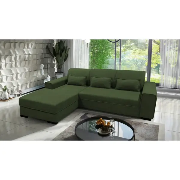 MID.YOU ROHOVÁ SEDAČKA, textil, zelená