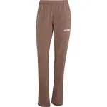 adidas MULTI TERREX ESSENTIALS PANTS W Dámske turistické nohavice, hnedá, veľkosť