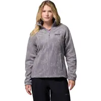Columbia BENTON SPRINGS™ PRINTED FULL ZIP Dámska flísová mikina, fialová, veľkosť