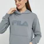 Mikina Fila dámská, šedá barva, hladká