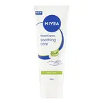 NIVEA Soothing care upokojujúci krém na ruky s aloe vera 75 ml