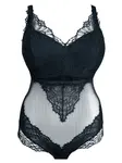 SugarShape Spodné body  čierna / priehľadná