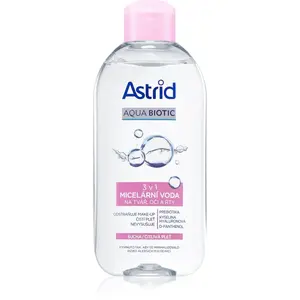 Astrid Aqua Biotic micelární voda 3v1 pro suchou a citlivou pokožku 400 ml