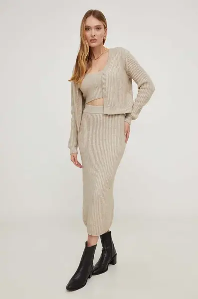 Souprava Answear.LAB béžová barva