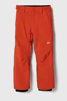 Dětské lyžařské kalhoty Quiksilver ESTATE YTH PT SNPT oranžová barva