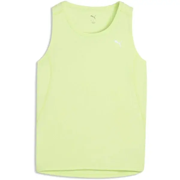 Puma RUN VELOCITY TANK W Dámské sportovní tílko, světle zelená, velikost