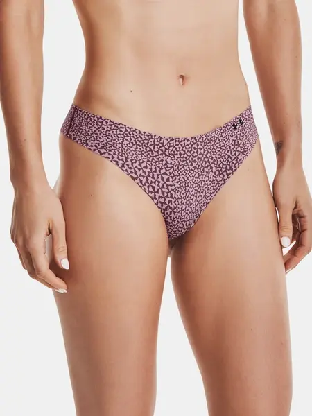 Under Armour Panties PS Thong 3Pack Print-PNK - Women's