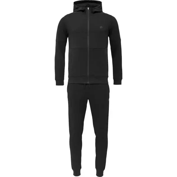 Lotto JOCHI Pánska tepláková súprava, čierna, veľkosť XXL