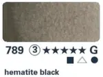 Akvarelová barva Horadam 1/2 – 789 hematite black