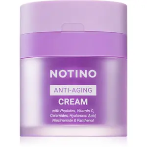 Notino Anti-Aging Cream with Peptides, Vitamin C, Ceramides, Hyaluronic Acid, Niacinamide & Pantheno denný a nočný krém proti starnutiu pleti 50 ml
